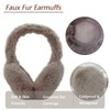 AUSUAYA Fuzzy Earmuffs, Foldable Warm Plush Earmuffs Ear Warmers for