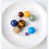 Natural Solar System 9 Planets Decorations Gemstones Sphere Galaxy Universe