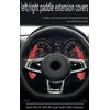 ontto ABS Plastic Car Steering Wheel Shift Paddle Shifter Extension