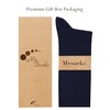 Mysocks Unisex Knee Socks, Long Socks - navy, size: 37-41