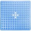 (Clear Blue) - Yimobra Non Slip Square Bath Mats for