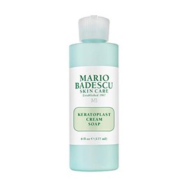 Mario Badescu Jabón en crema Keratoplast  Limpiador facial diario sin aceite con BHA para una exfoliación suave  Elimina maquillaje, grasa y...       