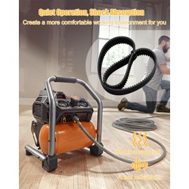Drive Belt Fit for Ridgid Air Compressor OF60150HA OF60150HB OF60150HBT, Air Compressor Replacement Belt