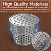 BJADE'S PVC Pipe Termination Cap,Stainless Steel Mesh Screen Vent Cover