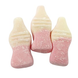 Just Treats Strawberry Milkshake Bottles (500g Share Bag)