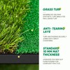 OYN Golf Hitting Mat, 5x4ft Artificial Golf Dual- Turf Practice