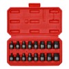 Mayouko 16 Pieces 3/8" Drive Low Profile Hex Socket Set,