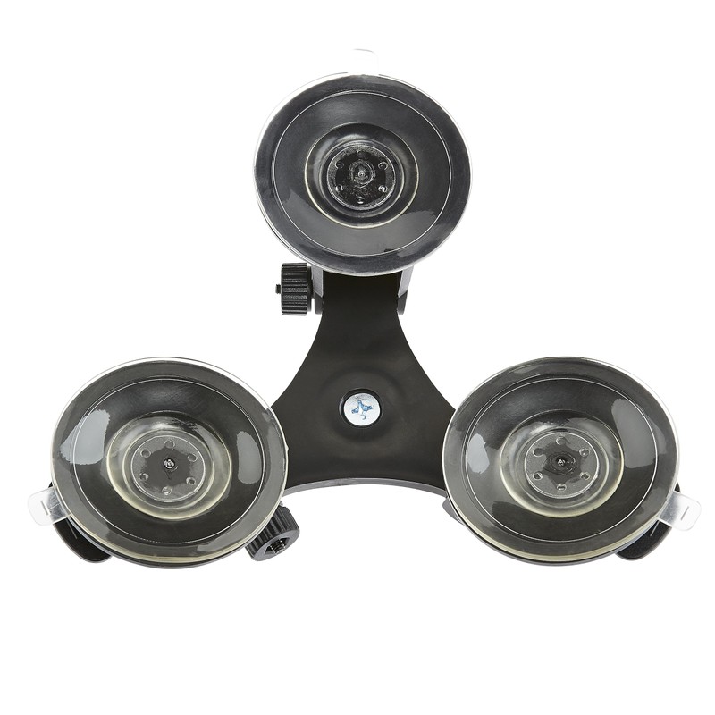 Mantona 3-Leg Suction Cup Holder for GoPro - Black