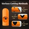 Pipe Lagging Insulation Foam Cutter Tool, 15mm & 22mm &