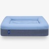Casper Dog Bed, Plush Memory Foam, Small, Blue