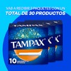 Tampax con Aplixador de Cartón suples plus 30 U