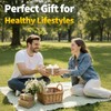 Portable Salad Container with Dressing Cup & Spoon, Mason Jar