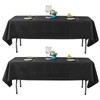 2 Pack Tablecloths for Rectangle Tables, 150 x 300 CM