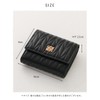 Alto Rose Trifold Wallet, Compact, Cute, Mini Wallet, Women's, Quilted,