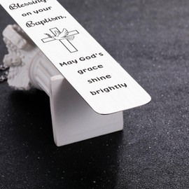 Baptism Gifts for Girl, Christening Bible Bookmark for Women Religious Gifts for Teen Girls 14-16 Christian Gifts for Teen Girls Bible Study Supplies Faith Based Graduation Birthday Gifts for Daughter