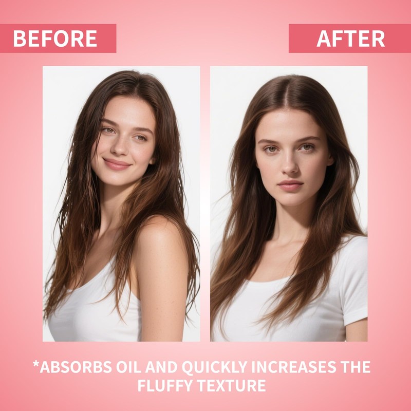 SECONDDAY Dry Shampoo, Natural Volumizing Dry Shampoo, Non-Aerosol & Talc-Free