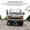 D12 Mini 1/16 4WD RC Car 2.4G Simulation Drift Truck