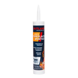 Rutland Fireplace Mortar Cartridge, 10.3 Fl Oz, Buff - 63B