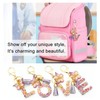 TTYY Initial Letter Keychain for Women Gift for Young Teenage