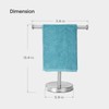 Songtec Hand Towel Holder Stand for Bathroom Vanity Countertops, Fingertip