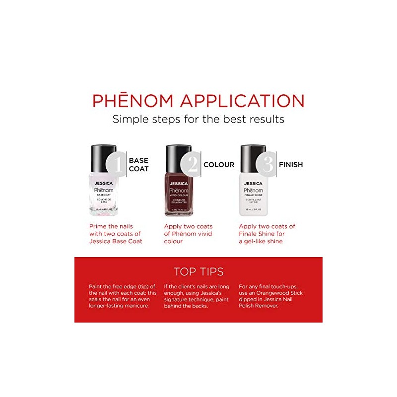 Jessica Phenom Vivid Colour Nail Lacquer (15ml)