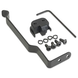 Clipdraw Gun Clip, Smith and Wesson M&P Full Compact & 2.0, 9mm/.40/.45, Low Profile Slim Concealed Carry, Black