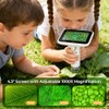 1000X Handheld Digital Microscope for Kids, 4.3" Large LCD Screen
