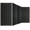 HUIDNAI 4 Pack Acoustic Foam Panels 48"x24"x2" Soundproofing Noise Cancelling