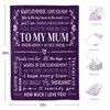 COZYCRIB Gifts for Mum Blanket Mum Mothers Day Christmas Birthday