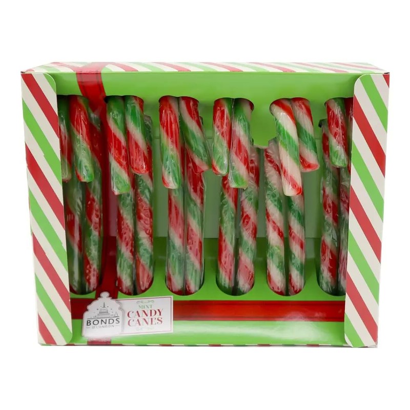 36 Candy Canes 3 x 12 Mint Flavour for Christmas/Xmas