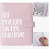 100 Envelope Saving Challenge Cash Budget Saving Challenge Book Binder