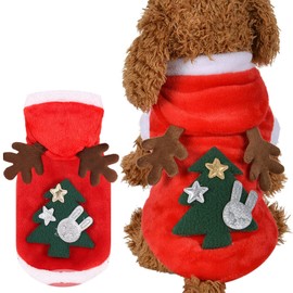 Christmas costume for cats, Christmas dog costume, pet costume, Christmas costume for puppies, cats, dogs, Christmas costume, suitable for small dogs or kittens