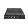 JM-Byte Unmanaged Fiber Media Converter, Ethernet Switch, 4 × 10/100/1000Mbps