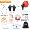 35FT Drain Snake Tools, 14-in-1 Double Mode Drain Auger (New)