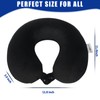 SAIREIDER Travel Pillow 100% Pure Memory Foam Travel Neck Pillow,