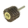 Yanase Flap Wheel with Shaft 40# YUF3025 (Pack of 10)