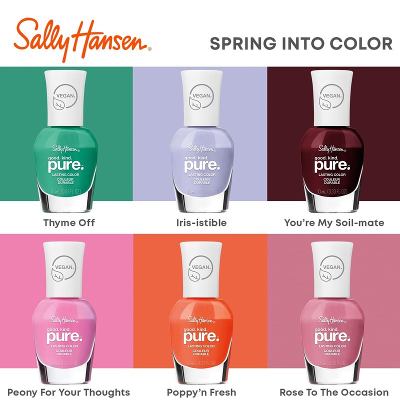 Sally Hansen Good.Kind.Pure - Nail Polish - Iris-istible - 0.33