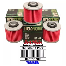 HIFLO For Yamaha Raptor YFM700R 3 Pack Premium Hiflo Oil Filters YFM 700 700R YFM700