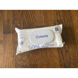 Coterie Baby Wipe for Sensitive Skin, Plant-Based and Plastic-Free. 56 Count