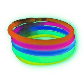 La Vida en Led 100 Armbänder Glow Stick Pack Mehrfarbig