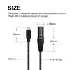 Earmax USB C to XLR Male OFC Audio Output Cable