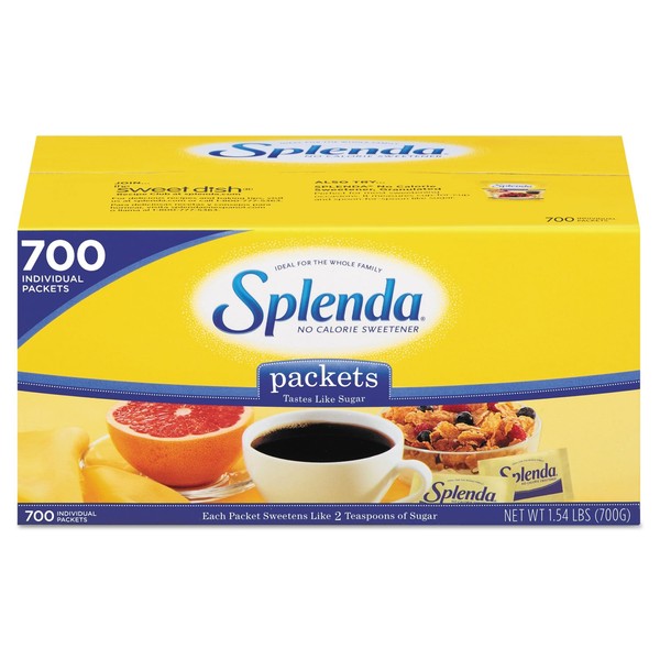 Splenda 200094 No Calorie Sweetener Packets, 700/Box