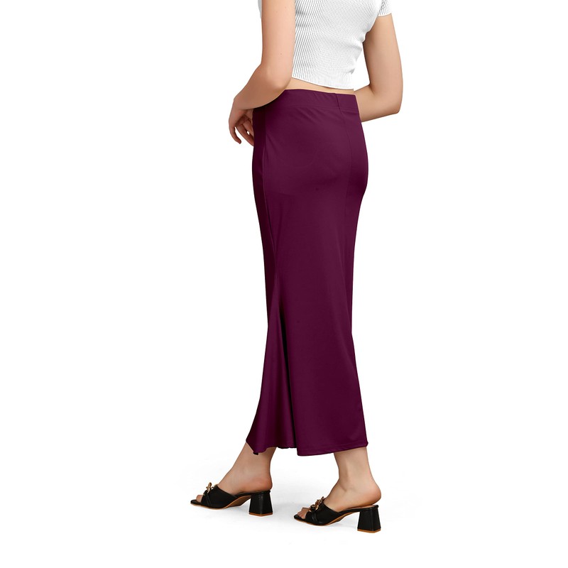 Kipzy - Falda larga de licra para mujer, para playa,