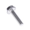 Flanged Hex Head Bolts Stainless Steel Flange Bolt Fully Threaded