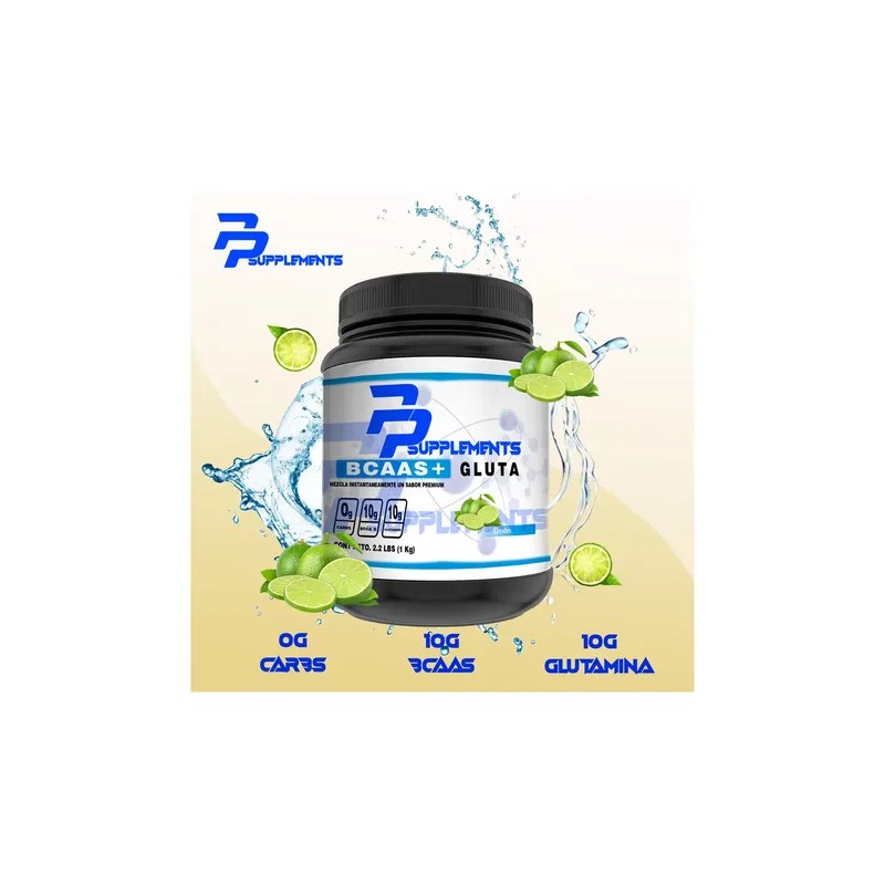 Pulse Aminoacidos Bccas Glutamina 1 Kg 50 Servicios Varios