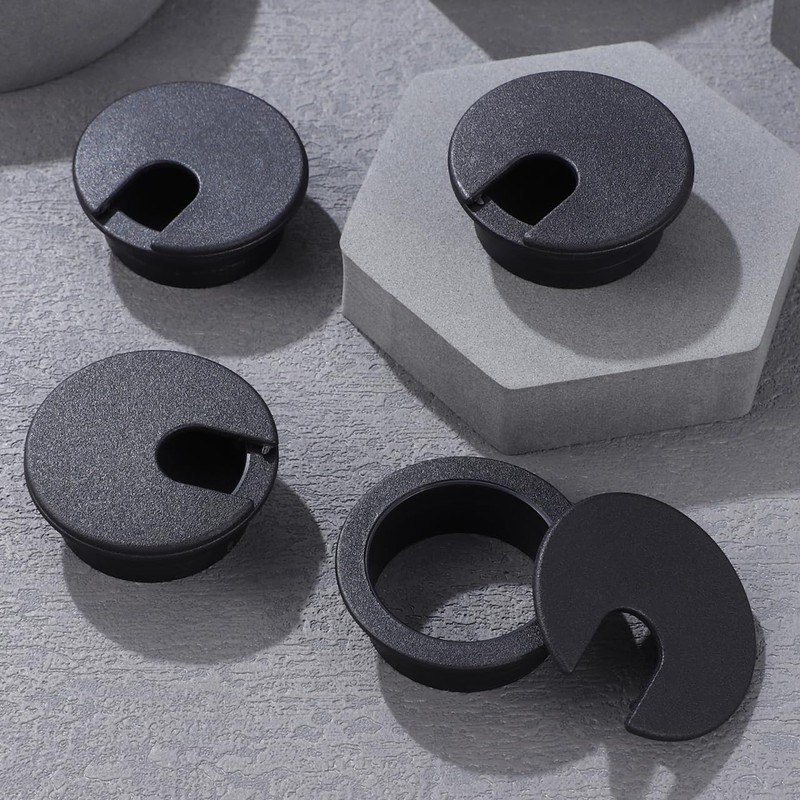 KESYOO 6pcs Cable Wire Hole Cap Wire Desk Wire Lid