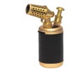 Lotus Single Action Flame Truman Desktop Lighter (T1420 Gold Black)