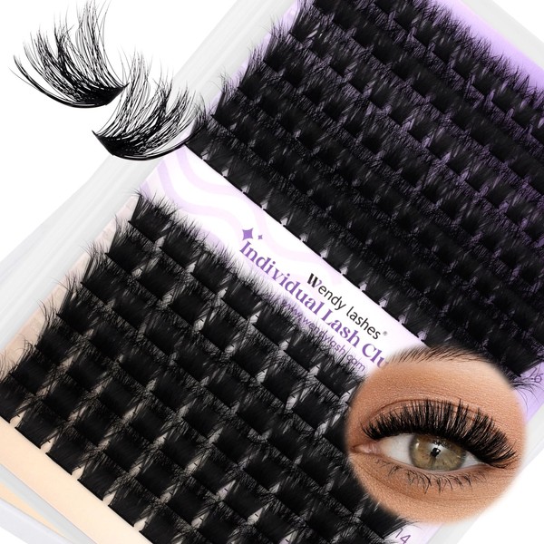 Individual Cluster Lashes D Curl Lash Clusters Effect Mixed Natural