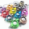 Mini Turbo Turbocharger Keychain Spinning Turbine Key Chain Ring Keyring