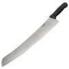 Winco KPP-18 18-Inch Pizza Knife with Polypropylene Handle,Stainless Steel, Black,Medium